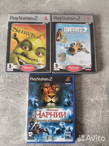 Лицензионные игры ps2