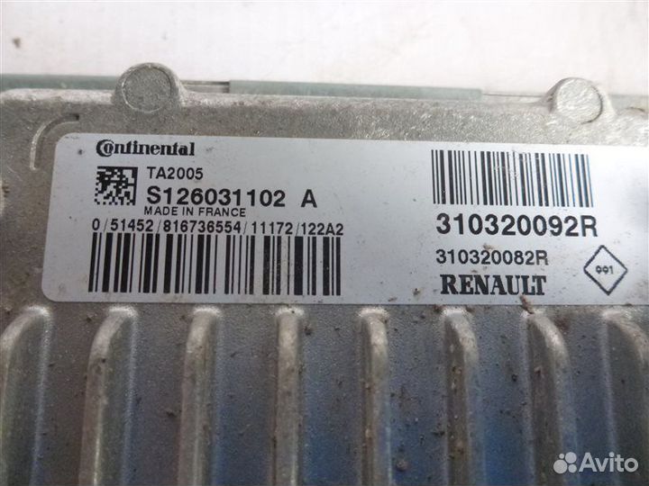 Блок управления двс Renault Megane KZ0U K4M 2011