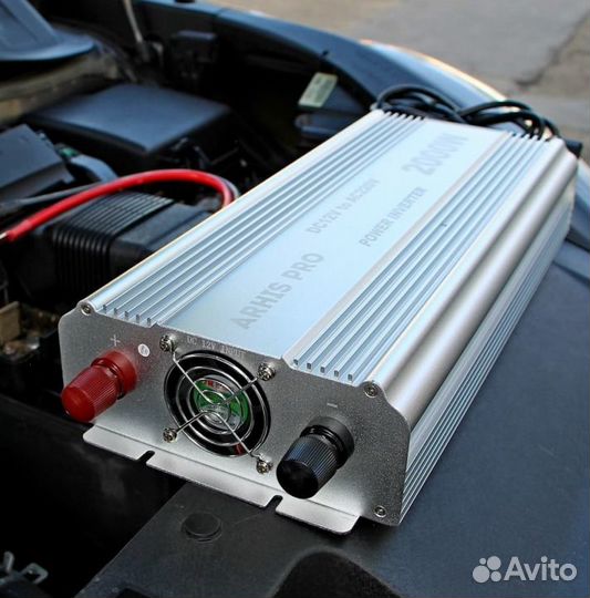 Преобразователь 12-220 Arhis Pro 2000 W инвертор