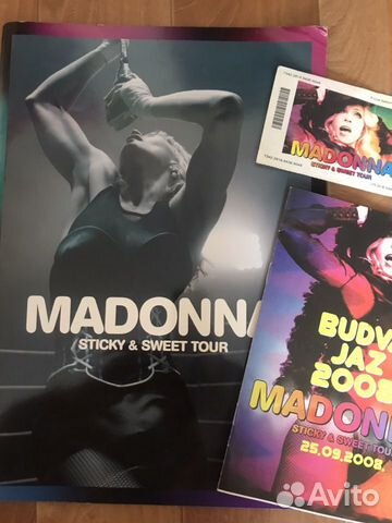 Турбук Sticky & Sweet tour Madonna 2008
