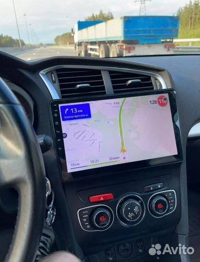 Магнитола Citroen C4 Android IPS