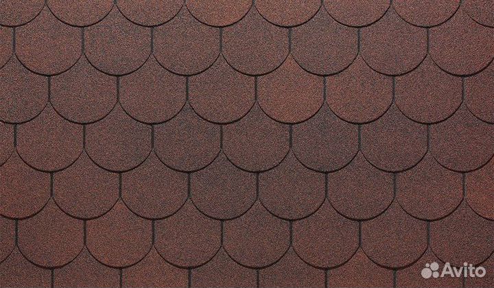 Мягкая кровля Docke Кольчуга Красный