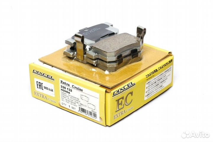 Dixcel Колодки EC зад Honda Accord (CU1)