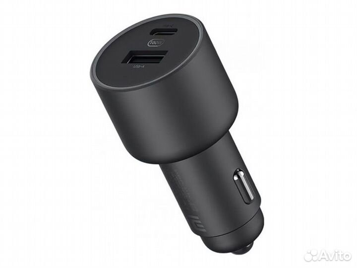 Автомобильная зарядка Xiaomi 1A1C 100W