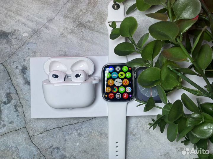 Комплект AirPods 3 + Apple Watch 9