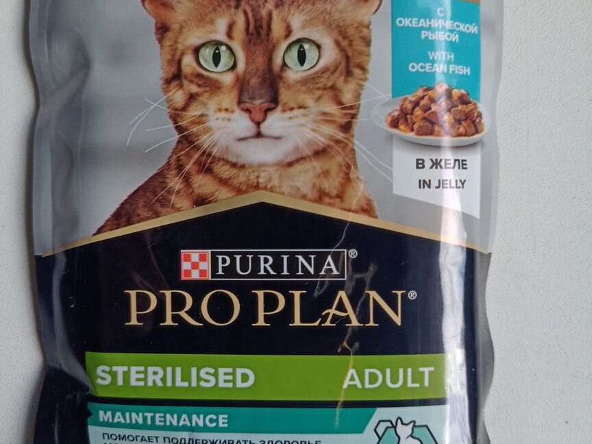 Кошачий корм влажный Pro Plan Sterilised, Senior7+