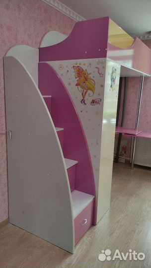 Кровать чердак