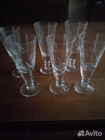 Набор 6 рюмок СССР