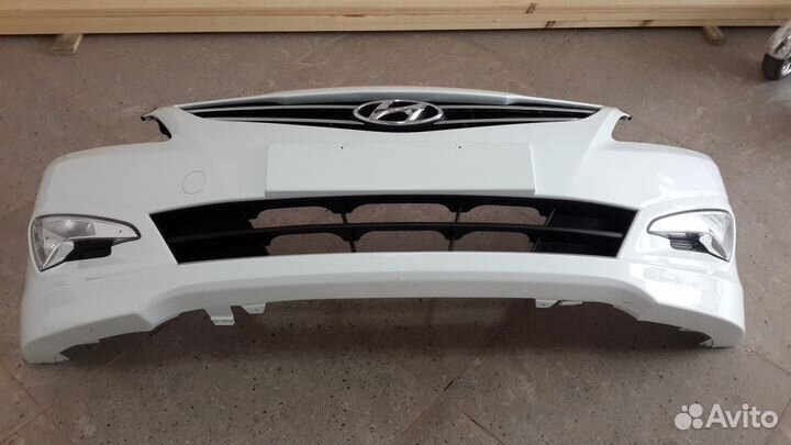 Бампер на солярис рестайлинг