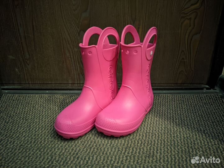 Резиновые сапоги crocs j1