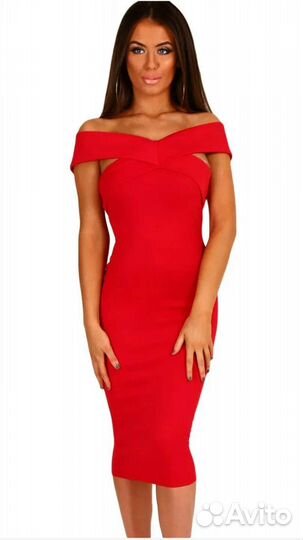 Бандажное платье 40 42