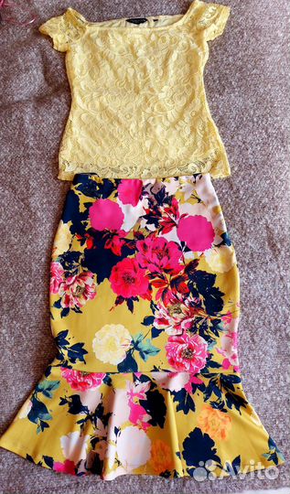 Комплект новый,юбка,топ Dorothy Perkins М,46 разм