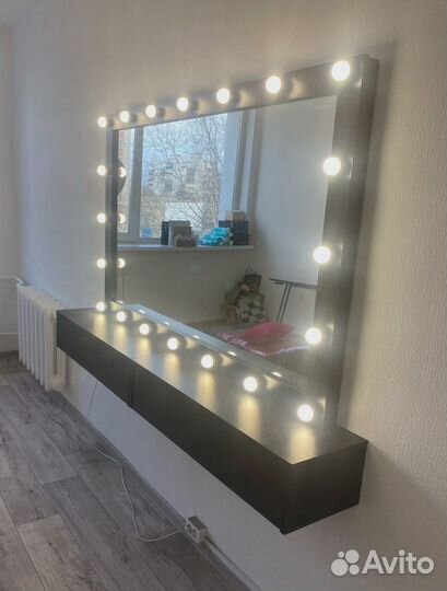 Гримерное зеркало 160х100