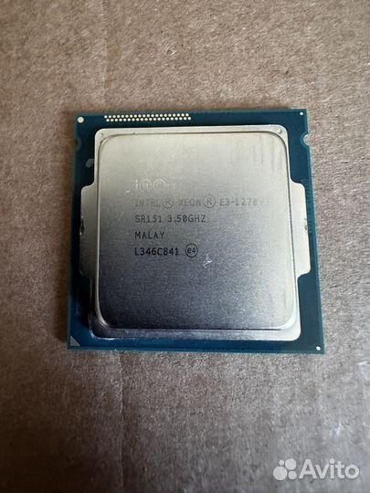 Процессор intel xeon e3 1270 v 3