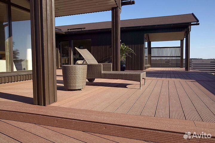 Террасная доска дпк. Ограждения дпк