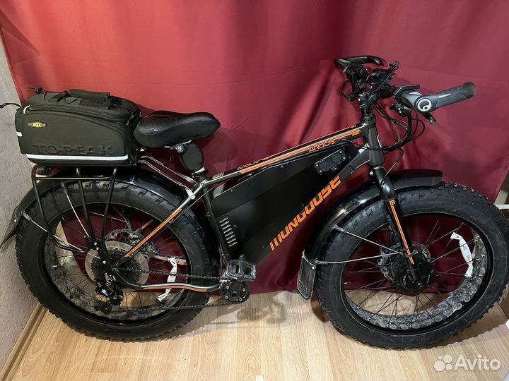 Электрофэтбайк mongoose argus sport 2021