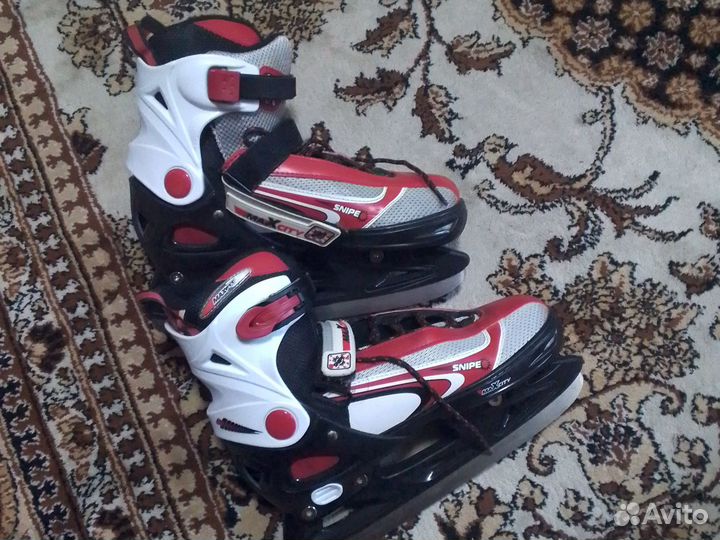 Коньки хоккейные мак city