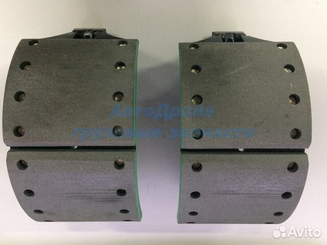 Колодки SAF 420х200 мм с накладками в сборе