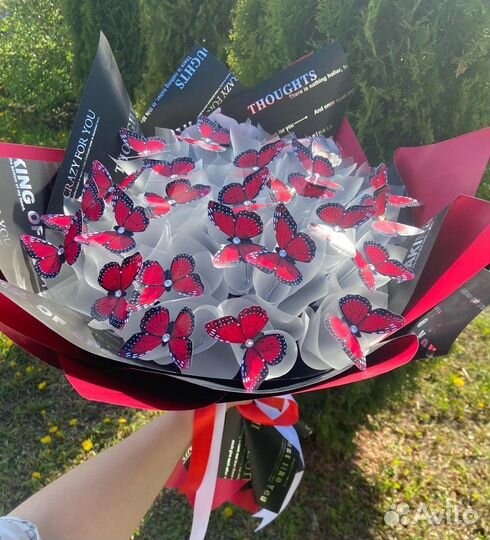 Букеты из бабочек В наличии и на заказ