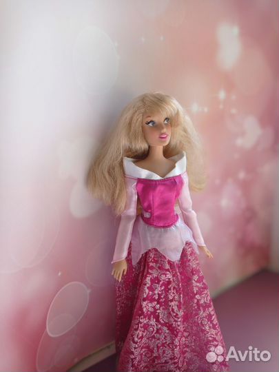 Куклы Аврора спящая красавица и Рапунцель mattel