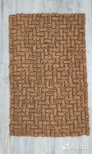 Коврик для ванной из пробок
