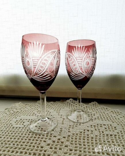 Фужеры марганец