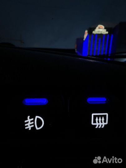 Кнопки с пересветом Ваз 2114 и доп индикацией