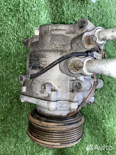 Компрессор кондиционера H23A Honda Accord CL2 HS09