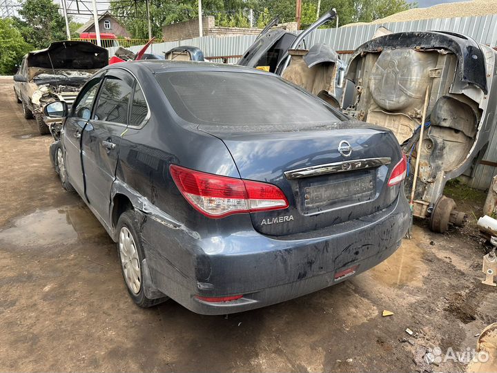 Ниссан альмера g15 крышка багажника