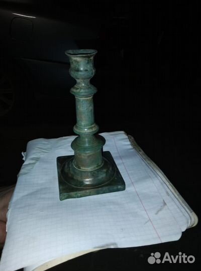 Наперстный крест.знак волостного судьи подсвечник