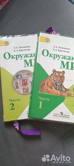 Окружающий мир 4 класс 2 части