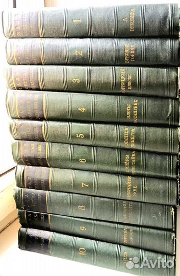 Малая советская энциклопедия в 10 томах 1960 год