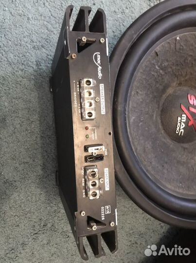 Самбуфер Mac stx, усилитель Mac Audio Z 2100