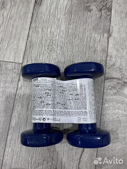 Гантели 2 кг новые Декатлон