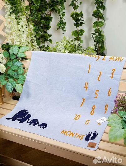 Новый плед для малышей, 80х90, Турция