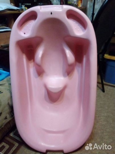 Детская ванночка для купания с горкой