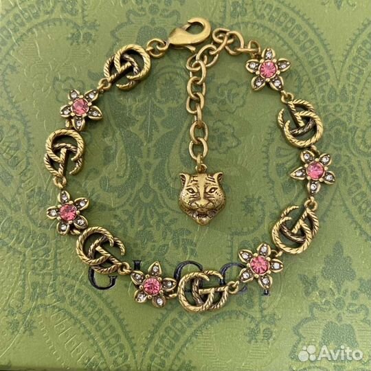 Браслет цветы gucci