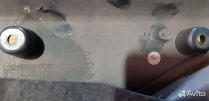 Накладка под бардачком Mercedes-Benz E-Class (W212