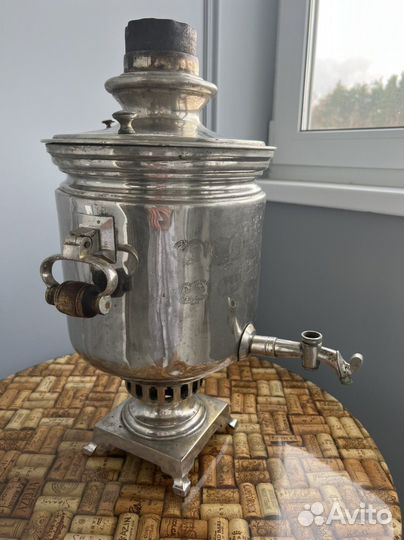 Самовар старинный Именной