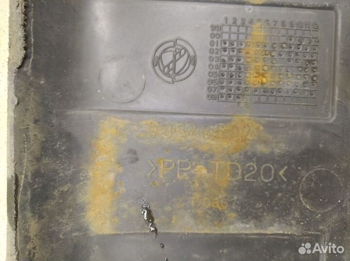 Обшивка багажника Doblo 2005-2015