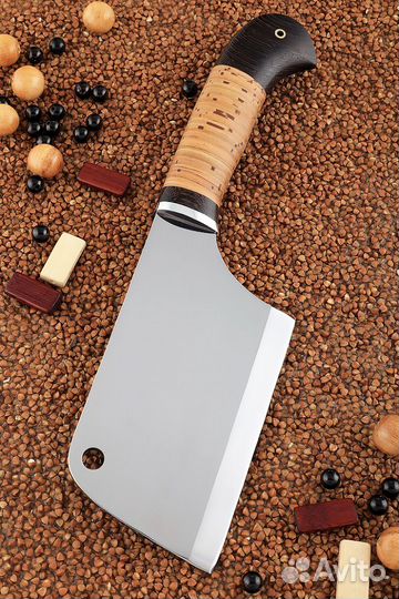 Тяпка № 6 95Х18 береста