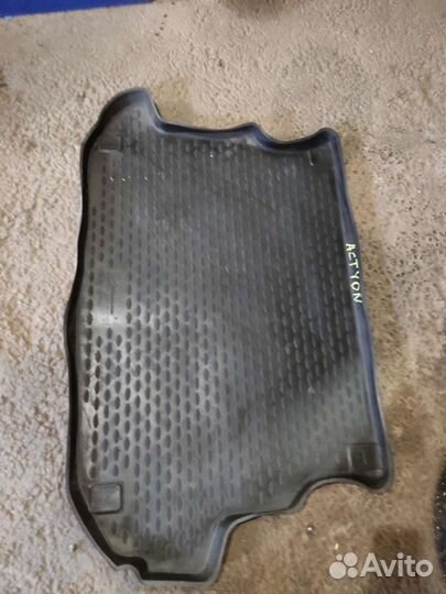 Коврик в багажник ssang Young actyon