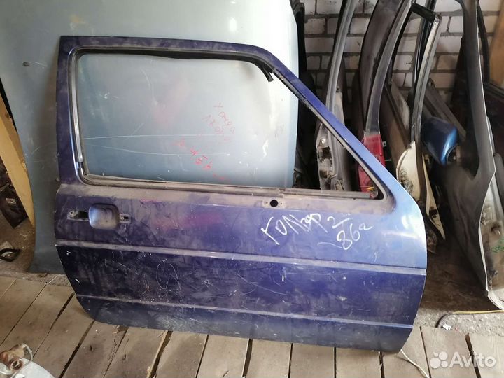 Дверь правая купе volkswagen golf 2