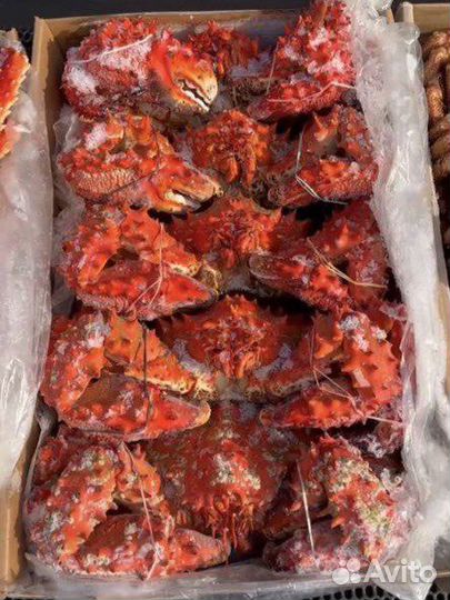 Краб Колючий (Камчатка) цельный. Цена за кг