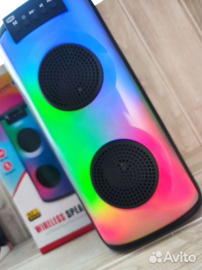 Напольная блютуз колонка