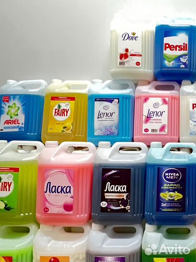 Бытовая химия гель для стирки