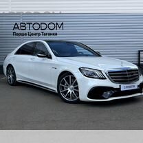 Mercedes-Benz S-класс AMG 4.0 AT, 2018, 100 450 км, с пробегом, цена 7 845 000 руб.