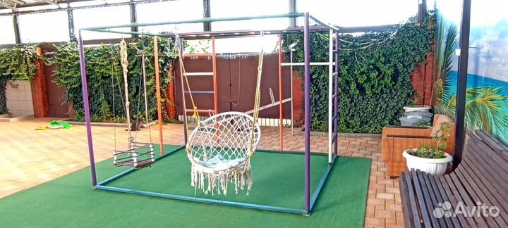 Спортивный комплекс уличный металлический