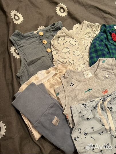 Пакет детских вещей 68 размер