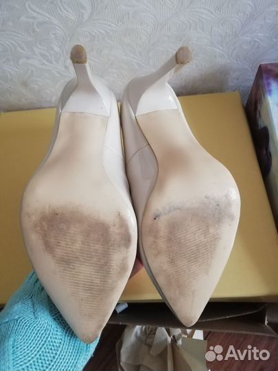 Туфли женские 37 размер бежевые